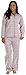 Frankie & Johnny Women's Flannel Pajamas with Matching Footie