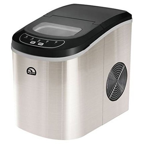Amazon.com: Igloo ICE102ST Counter Top Ice Maker, Stainless Steel