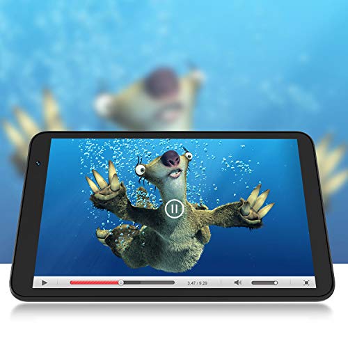 Tablet 8-Inch Android 10.0 Wi-Fi - VUCATIMES N8 Tablets 32GB ROM Quad-Core Dual Camera Processor IPS HD Display Bluetooth 4.2, Purple