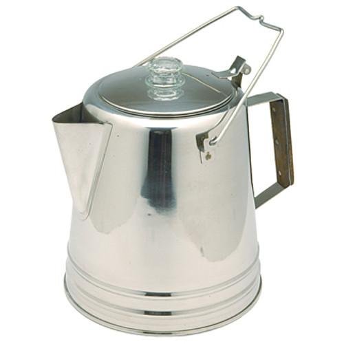Click Here to See More Images Texsport 28 CUP STAINLESS STEEL PERCOLATOR