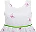Sunny Fashion Girls Dress Purple Sunflower Green Leaves Butterfly