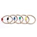 Goutoports 10 Multicolor Quoits Ropes for Kids Ring Toss Game