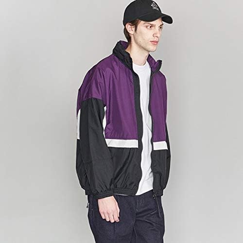 Amazon ビューティ ユース ユナイテッドアローズ メンズ Beauty Youth Web限定 By ナイロン トラックジャケット Purple Xl コート ジャケット 通販