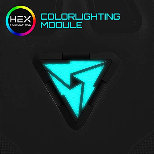 ThunderX3-RC3HEXC-Sedia-Gaming-Professionale-Metallo-NeroBlue-100-x-100-x-100-cm
