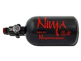 Ninja 35/3k Aluminum HPA Paintball Tank BLACK