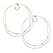 Spinningdaisy Crystal Accent Double Chain Satellite Choker Necklace
