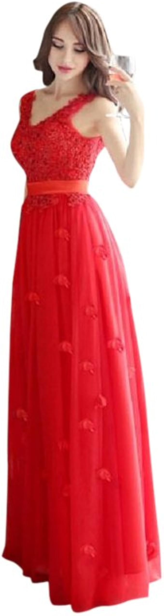 Amazon ブライズメイド ドレス ロングドレス イブニングドレス 結婚式 ブライダル 2次会 ウェディング ドレスドレス ワンピース ワンショルダー フォーマルドレス ベアトップロングドレス パーティードレス 花嫁の介添えドレス お呼ばれ二次会 謝恩会 演奏会 入学式