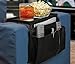 TV Remote Control Organizer Holder, Drapes Over Sofa Arm Best Quality Armrest Organizer-5 Pocket Organizer w/ Arm Rest Tray, Use for Remote Controls, Game Controller, Pens, Magazines,