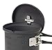 Esbit CS585HA 3-Piece Lightweight Camping Cook Set for Use with Solid Fuel Tablets