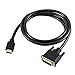 CableCreation 10ft HDMI to DVI Cable - Bi-Directional 1080P HD Video Adapter Cable with 24+1 DVI-D Male Connector for PC, Laptop, TV, Projector