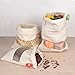 Simply Eco 8 cotton reusable produce bags with drawstring. Mesh bags for fruits