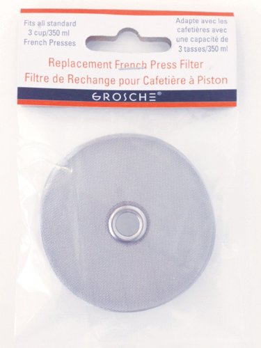 Replacement Filter Mesh Screen for 3 cup (350 ml) French Press Universal Design fits all major brands