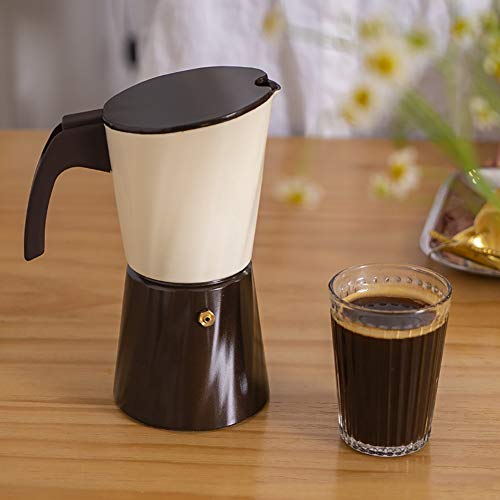 DYB Espressokocher Moka Pot Home 180ml Kaffeekanne Büro Make Kaffee Appliance Italienisch Konzentrat Kaffeekanne – Bild 8