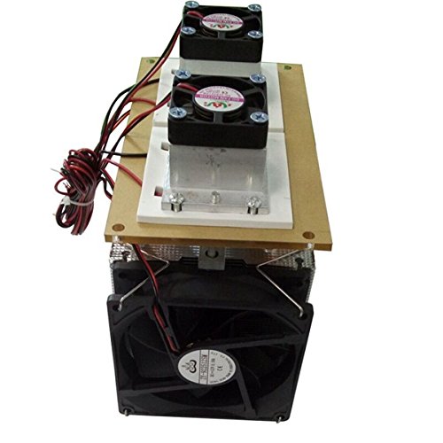 HITSAN Enhanced Version 12V 12A 144W DIY Double Head Electronic Semiconductor Refrigerator Radiator One Piece