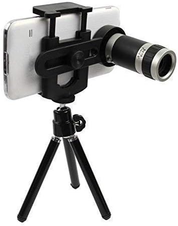 SRYL 12x Zoom Telescope Lens Kit for Mobile Camera with Tripod for Android Devices