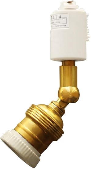 Amazon Co Jp アクシス Axis E26 ダクトレール用 スポットライト 真鍮ソケット ライティングレール用 Led電球対応 天井照明 Diy 工具 ガーデン
