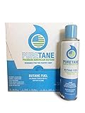 Puretane N-Butane Food-grade Refined 11X Filtered Butane Gas - 12 Cans