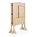 Guidecraft Heartwood Kitchen Helper - Solid Maple: Premium Solid Wood, Folding, Adjustable Height Baking Stool For Toddlers, Kids Cooking Furniture - Limited Edition