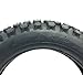 MMG Tire Set Front 2.50-10 and Rear 3.00-10 Knobby Tread for Trail Off Road Dirt Bike Motocross Mini 10 inches Rim