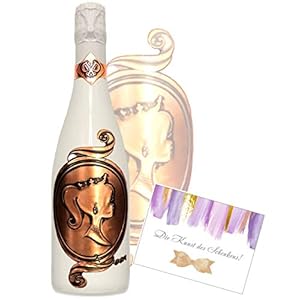 Das Sekt Geschenkset Queen exklusiv mit rose-gold Königin Geschenk für Frau Champagner-Prinzessin zum Geburtstag…