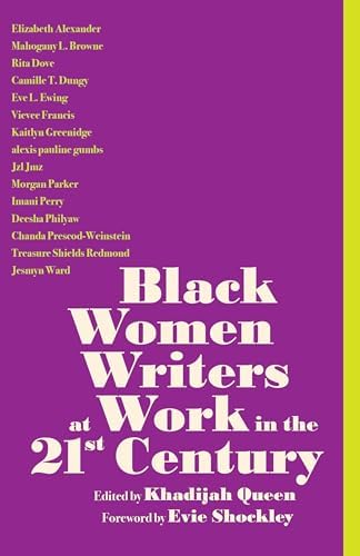 Amazon.com: Black Women Writers at Work: 9781642598742: Tate