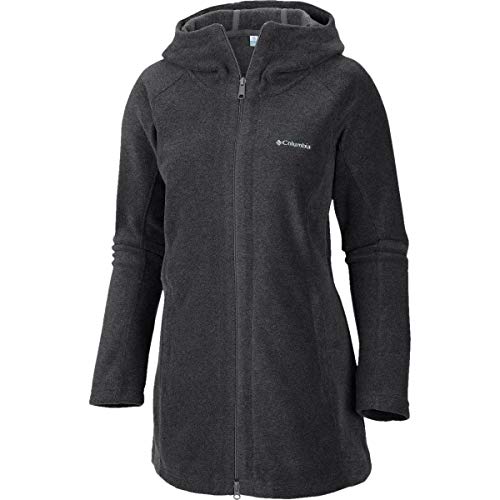 Columbia Women's Benton Springs II Long Hoodie, Charcoal Heather