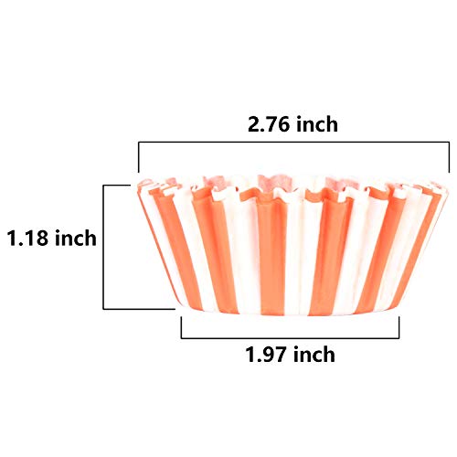 Baking Paper Cups Muffin Liners Cupcake Paper Liners Disposable Baking Cup Colorful Cup Standard Size for Baking, Pack of 200 - Thumbnail 2
