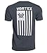 Vortex Optics Patriot Short Sleeve Shirt - Navy Heather - X-Large