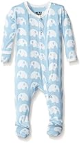KicKee Pants Baby Boys' Essentials Print Footie