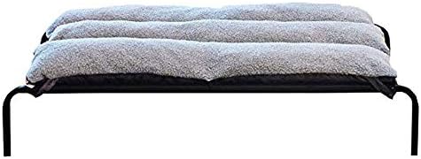 QWEEHP Dog Beds Sofa Dog Bed Four Seasons Universal Large Dog Jinmao Labrador Washable Spring And Summer Pet Bed Portable Waterproof Strong Study Frame Raised Camping Dog Bed (Size : M)