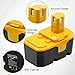 KINGTIANLE 2 Pack 3600mAh Ryobi 18V Battery Replacement Compatible with Ryobi ONE+ Ryobi P100 P104 P105 P110 130224007 High Capacity Cordless Power Tools 18 Volt Batteries