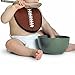 zebrum Waterproof Baby Boy Sports Bibs,Triple Layer-Cotton Front,Plastic Liner,Polyester Fleece Back,Highly Absorbent Drooling Burp Cloths for Boys Girls(5bibs)