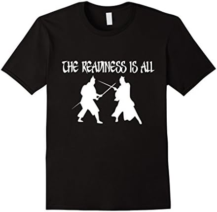 Men's Samurai Honor T-Shirt Small Black