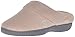 isotoner Women's Classic Hoodback W Memory Foam, Taupe, 6.5-7