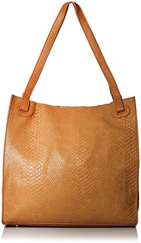 Urban Originals Women's Python Tote, Camel