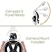 AugustTrek ONE80 GoPro Compatible Snorkel Mask - Full Face Design, Foldable Tube and Upgraded Wide 180° Lens, Largest in Market. Breathe Comfortably with Enhanced Easy Breathing Technology.