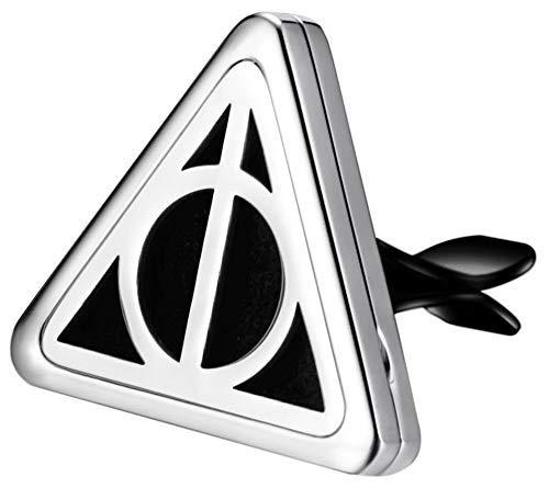 mEssentials Potter Hallows Aromatherapy Car Air Freshener Essential Oil Car Vent Diffuser With Vent Clip and 9 Color Refill Pads