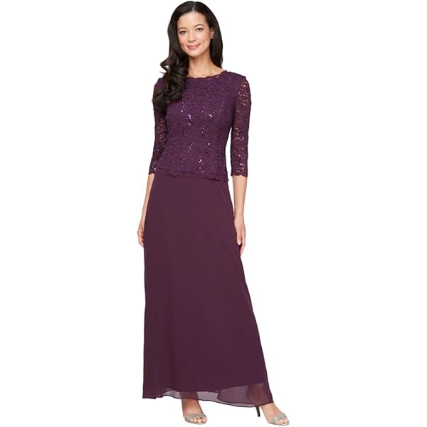 alex evenings 3 4 sleeve belted sheath dress Alex Evenings Sheath Evening Dress 8134310