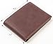 Lositto 2 ID Window RFID Wallet for Men, Bifold Wallet, Sleek and Stylish Gift for Men, Multi Card Extra Capacity Travel Wallet (Large, Chocolate Brown-Distressed full grain leather)