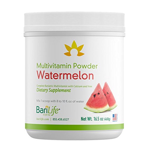 Bari Life Complete Bariatric Multivitamin Powder w/Calcium Citrate and Iron (Watermelon, 60)