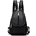 NOVOSACO Women Convertible Small Nylon Backpack Purse Sling Shoulder Bag