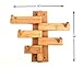 Mato Towel Bar Hanger Wood Bamboo Wall Mount Holder Organizer