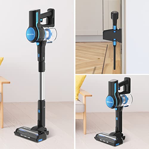 Cordless Vacuum Cleaner, 23Kpa 200W Brushless Stick Vacuum with 3 Suction Mode, Up to 40 Mins