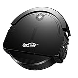 Housmile 1000Pa Powerful Robot Vacuum Cleaner, Higher Suction Automatic Robotic Vacuum Cleaner with Anti-Drop, Floor Robot Vacuum Cleaner for Pet Hair & Hard Floor- Upgraded