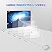 Crenova XPE498 Upgraded Projector 2018 (White) – 3200 Lumens – Home Portable Projector – Compatible with PC/Mac/TV/DVD/iPhone/iPad/USB/SD/AV/HDMI for Home Theater/Outdoor/Video Games