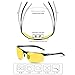 Bircen Night Driving Glasses - Anti Glare Polarized Light Fashion Night Vision Glasses for Men Women Driving on Rainy Day