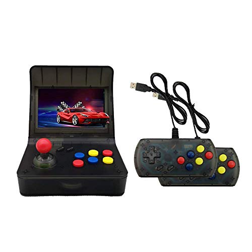 Moligh doll Retro Game Console Portable Game Console 16GB 4.3 Full View TFT Screen 3000 Classic Games ,Support Transplant Games /Arcade games/CP1/CP2/NEOGEO/GBA/SFC/M