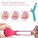 SVAKOM Tyler Penis Ring Vibrator Rechargeable Sex Toy Powerful Vibrating Cock Ring for Male or Couples (Plum Red)