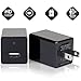 2018 Hidden Spy Camera Phone Charger Adapter - 1080P HD USB Cam with Wifi & Motion Detection - Can support 64GB Removable Memory - Charge Phones - Perfect for Office Home Nanny Hotel Surveillance