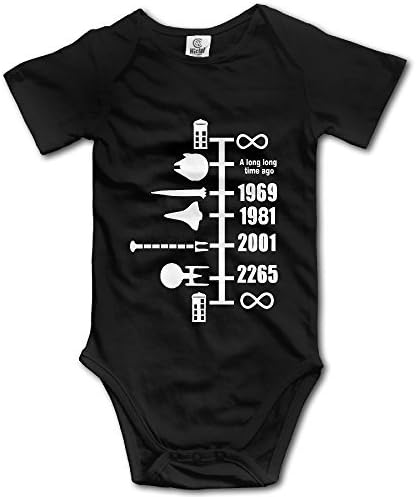 Newborn Clothes SpaceShip Timeline Baby Onesie